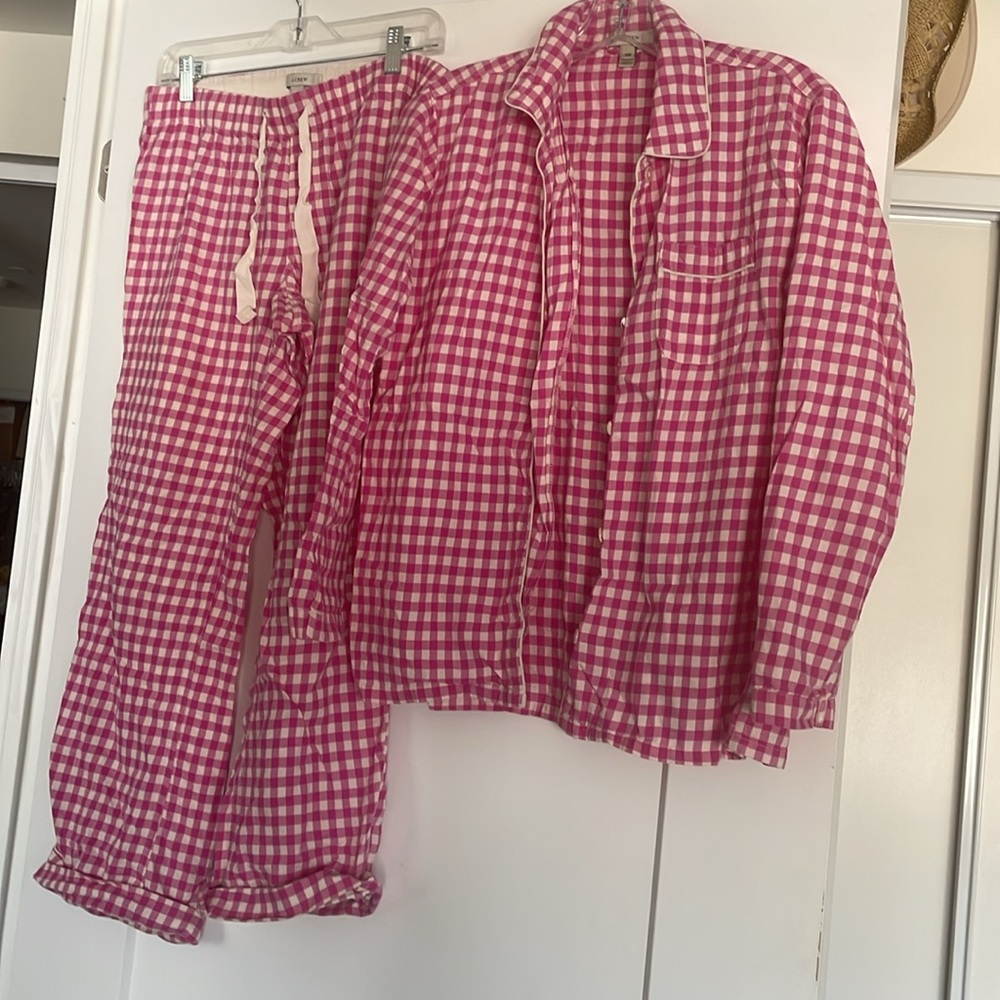 J Crew pj set